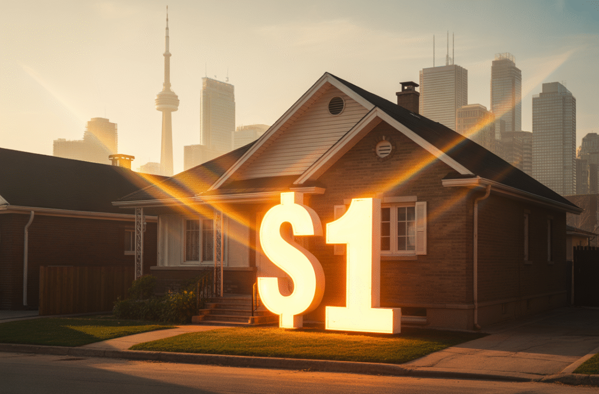 Dream House Listed for $1 in Toronto What It Means